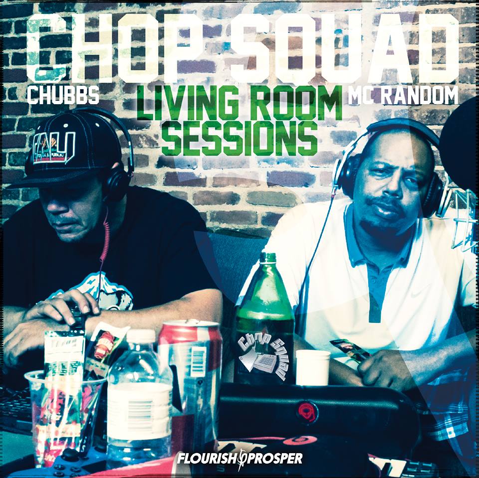 Mc Random and Chops, "Living Room Sessions" album cover